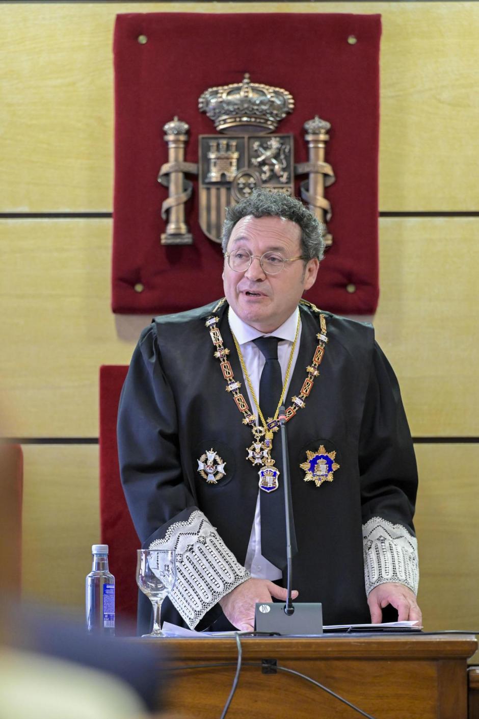 El fiscal general del Estado, Álvaro García Ortiz, preside el acto de toma de posesión del nuevo fiscal jefe de la Fiscalía Provincial de Ciudad Real