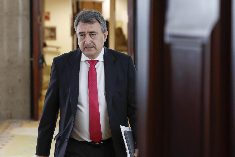 El portavoz parlamentario del PNV, Aitor Esteban
