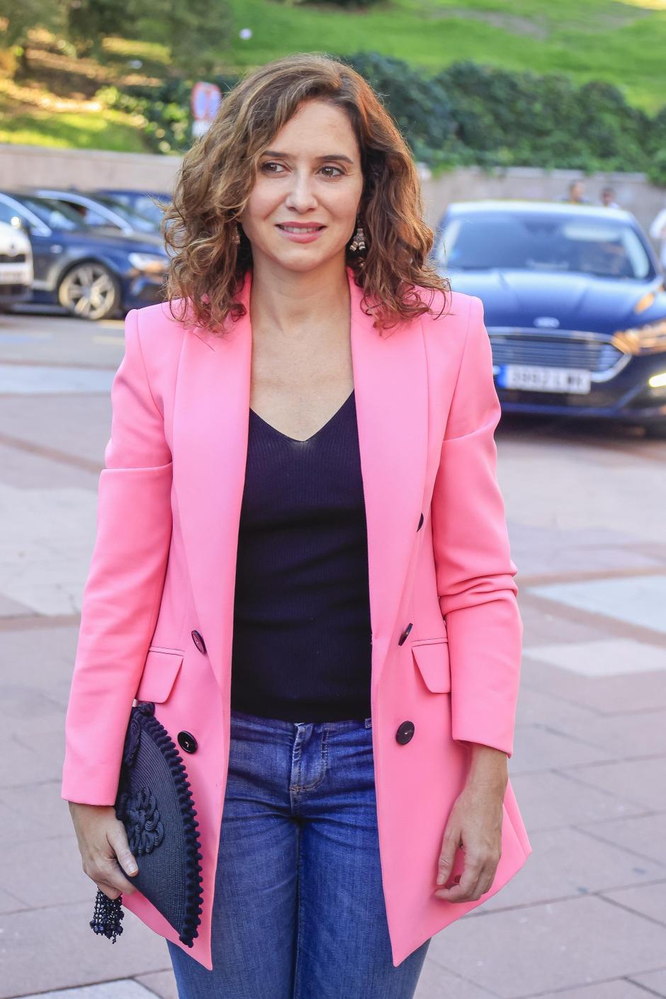 Isabel Díaz Ayuso en una corrida en Las Ventas en septiembre de 2023