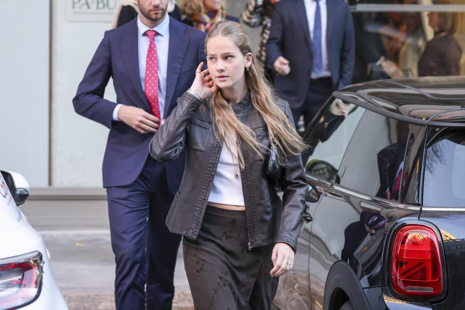 Irene Urdangarin during 60 birthday of Elena de Borbon in Madrid on Wednesday December 20, 2023.