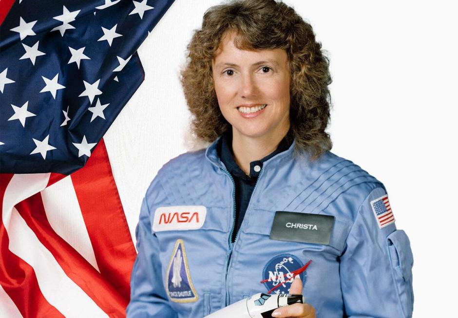 Christa McAuliffe, profesora, daba catequesis de Confirmación en su parroquia