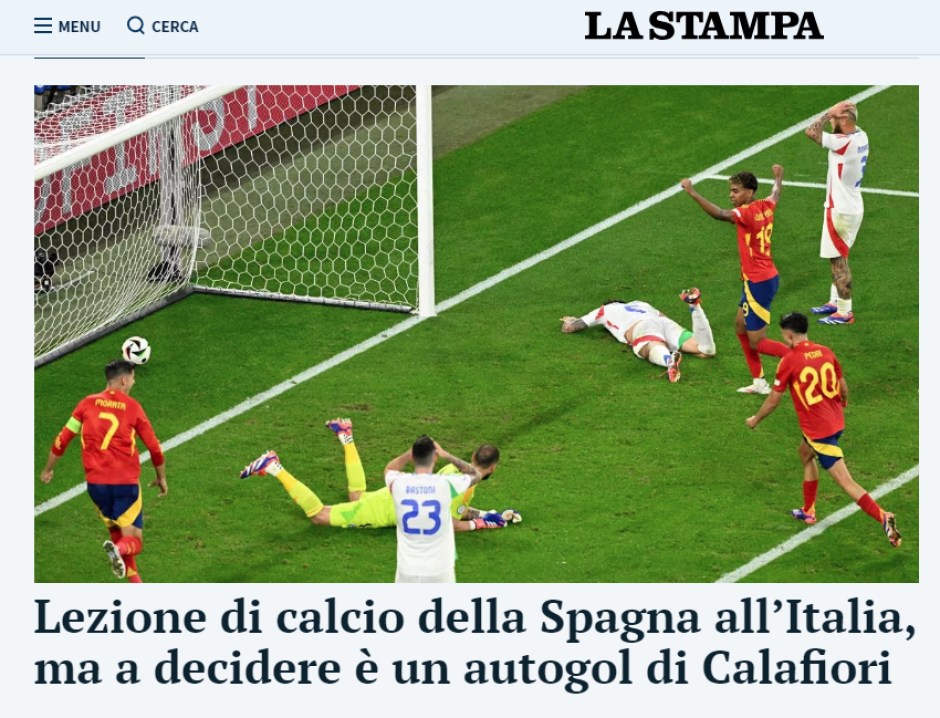 prensa italiana