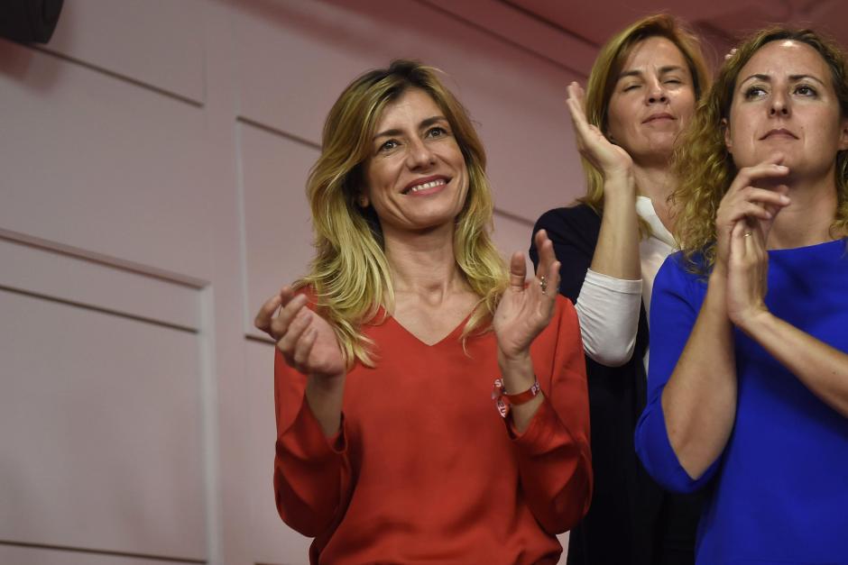 Begoña Gómez de la noche electoral de Partido Socialista ( PSOE ) durante las Elecciones Generales 2016.
26/06/2016
Madrid