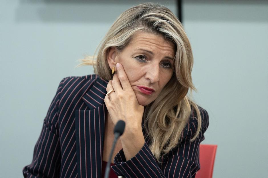La ministra de Trabajo, Yolanda Díaz.