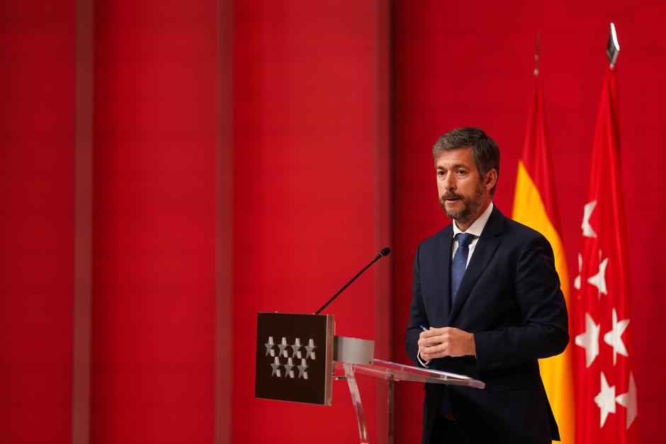 El consejero de Presidencia de Madrid, Miguel Ángel García