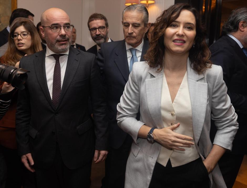 Isabel Díaz Ayuso y Francisco Martín