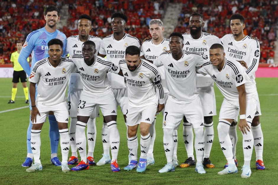 El once titular de Ancelotti contra el Mallorca