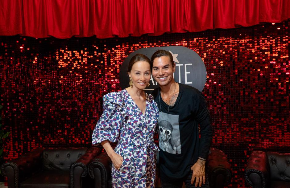 Isabel Preysler and Julio Jose Iglesias during Starlite Festival in Marbella, 30 August 2024