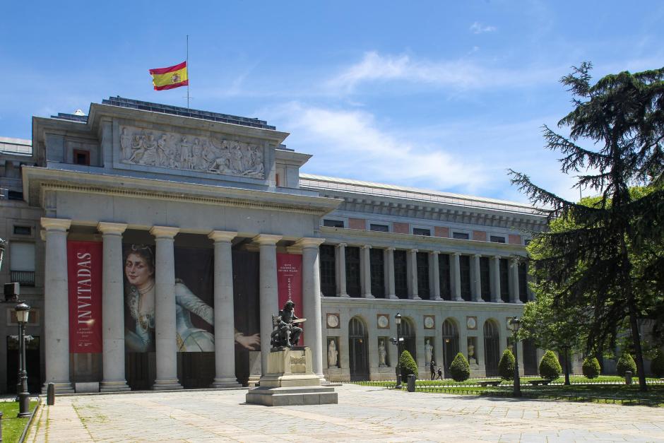 Fachada principal del Museo del Prado