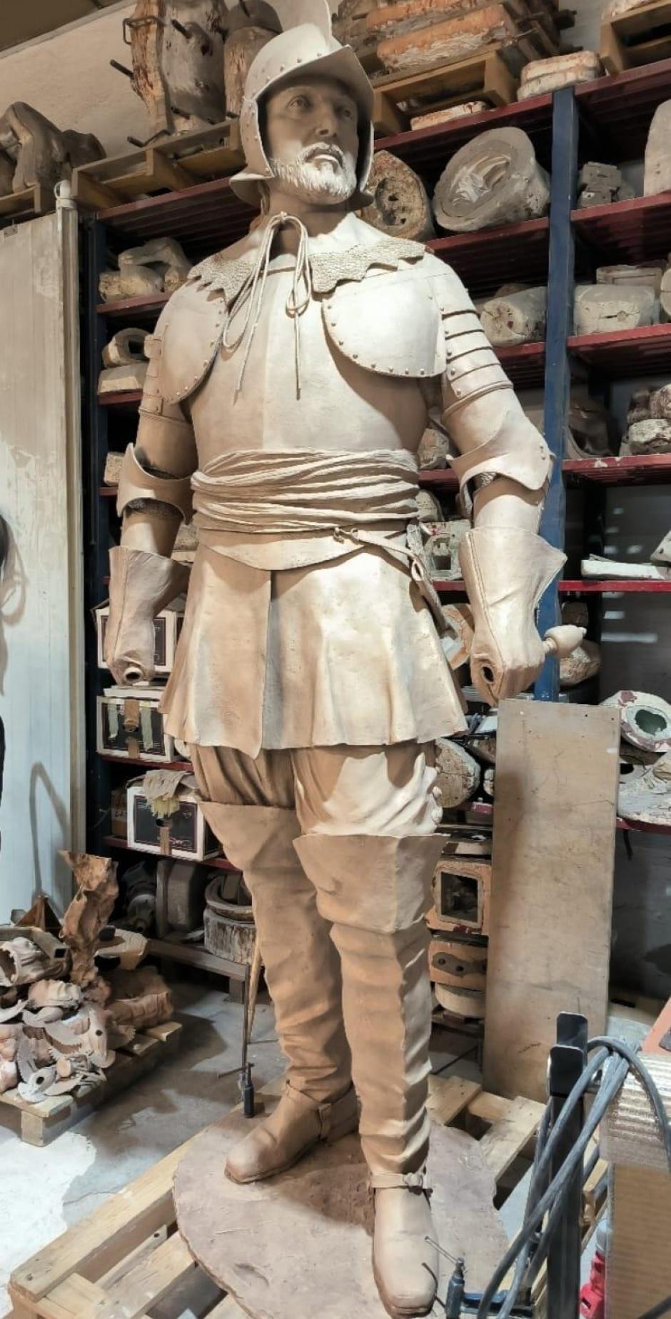Estatua de los Tercios españoles que se colocará en Madrid