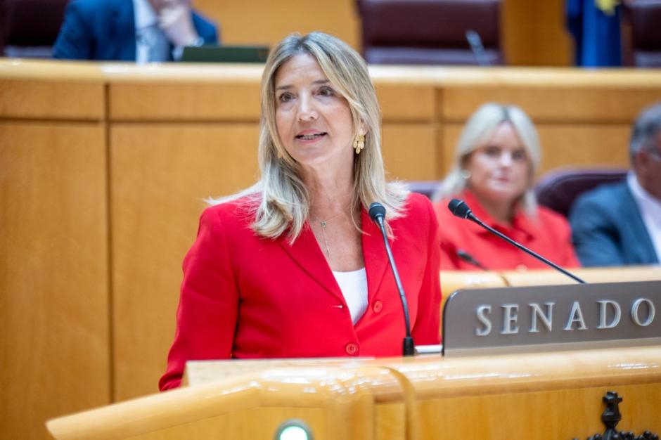 Alicia García, portavoz del PP en el Senado