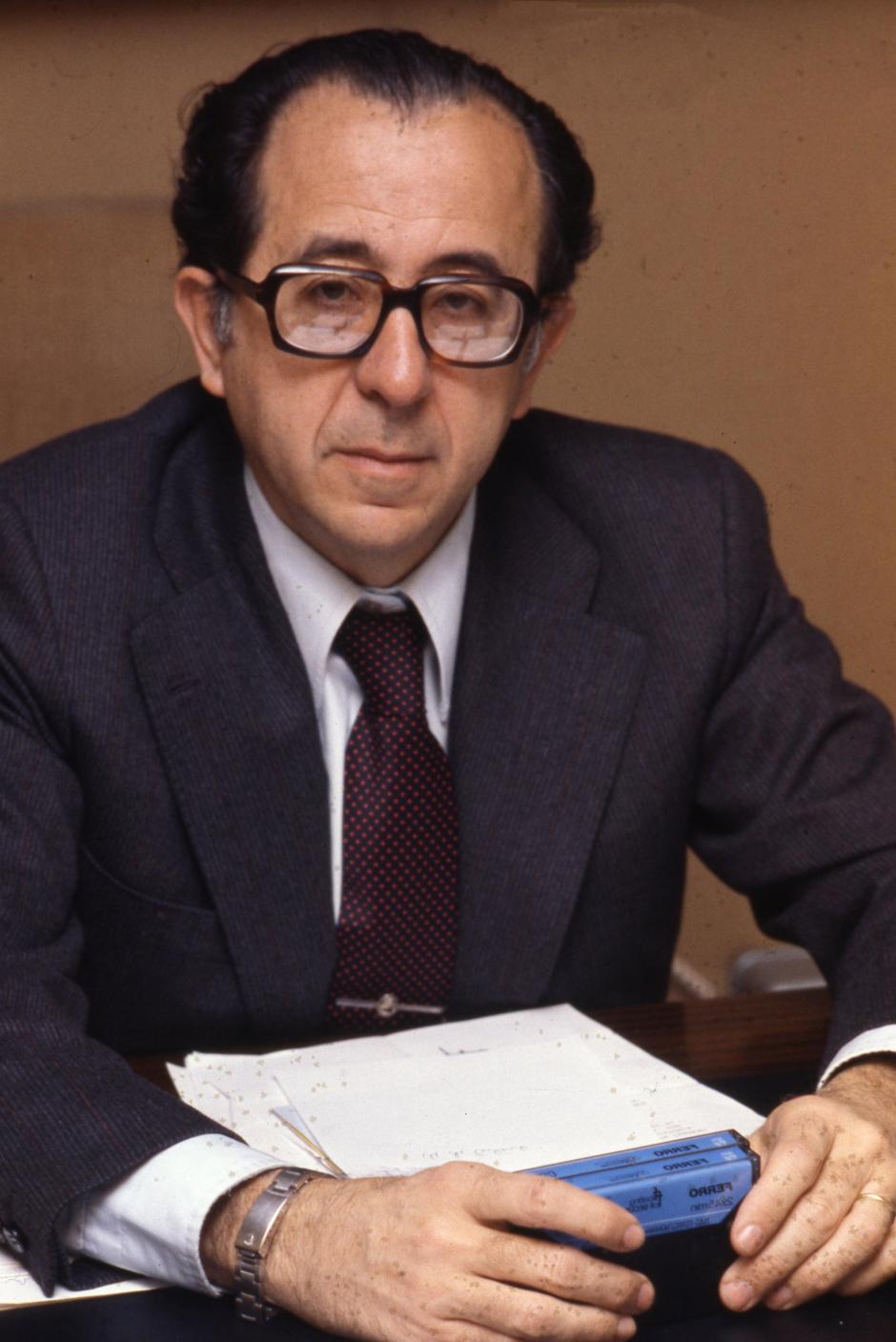 El político José Luis Álvarez, en una fotografía de 1980