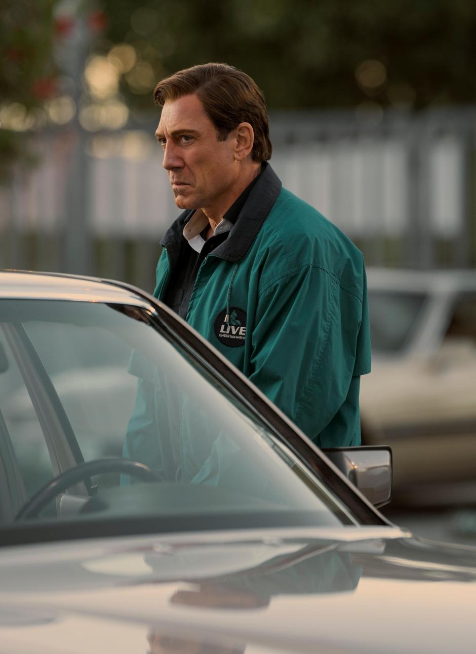 Monsters: The Lyle And Erik Menendez Story. Javier Bardem as Jose Menendez in episode 204 of Monsters: The Lyle And Erik Menendez Story. Cr. Miles Crist/Netflix © 2024