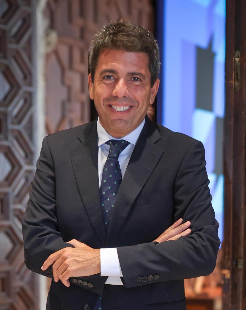 El presidente de la Generalitat Valenciana, Carlos Mazón