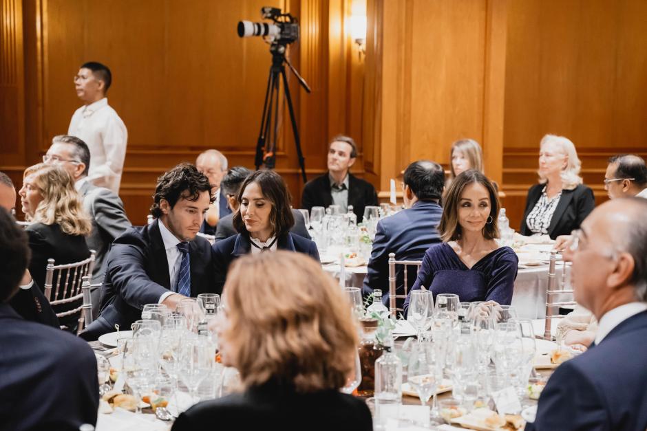 Tamara Falcó con Íñigo Onieva e Isabel Preysler