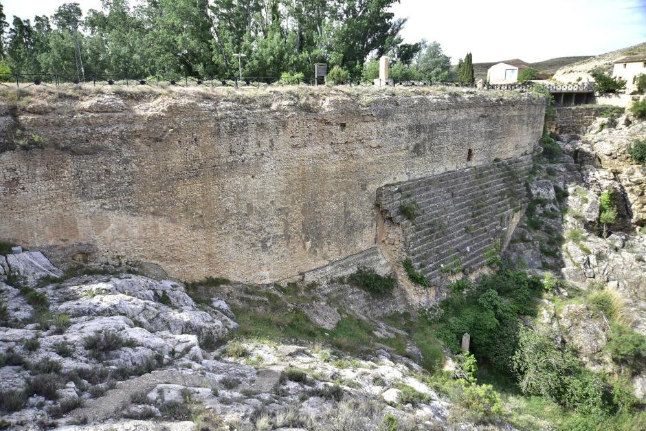 Presa romana de Almonacid de la Cuba (Zaragoza)