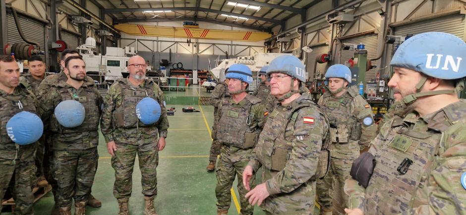 El Jemad asiste en Líbano al inicio del relevo del personal que ha estado desplegado en Unifil durante los últimos 6 meses