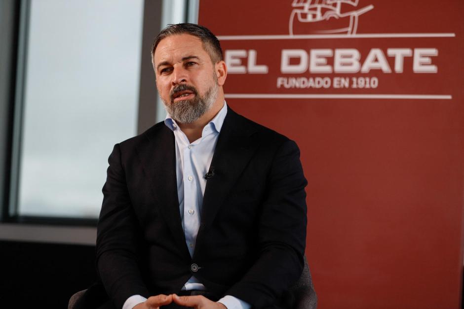 Santiago Abascal, en El Debate