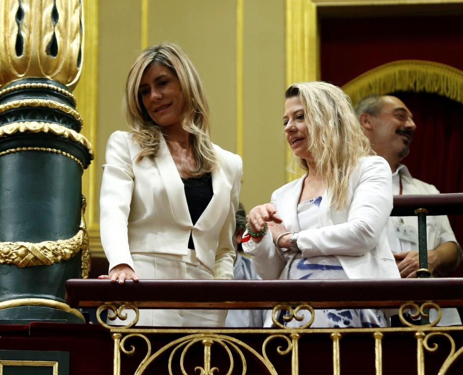 Begoña Gómez y Cristina Álvarez, asesora de Moncloa