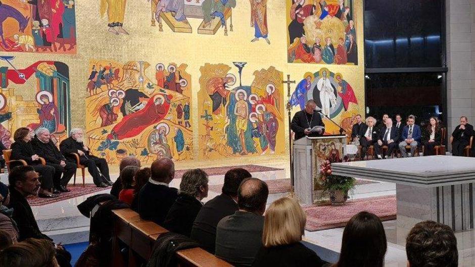 La ceremonia del pasado domingo donde se premió a Kiko Argüello