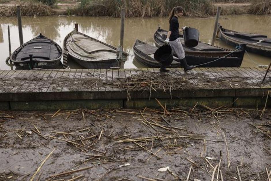 Situación actual de la Albufera de Valencia tras el paso de la DANA