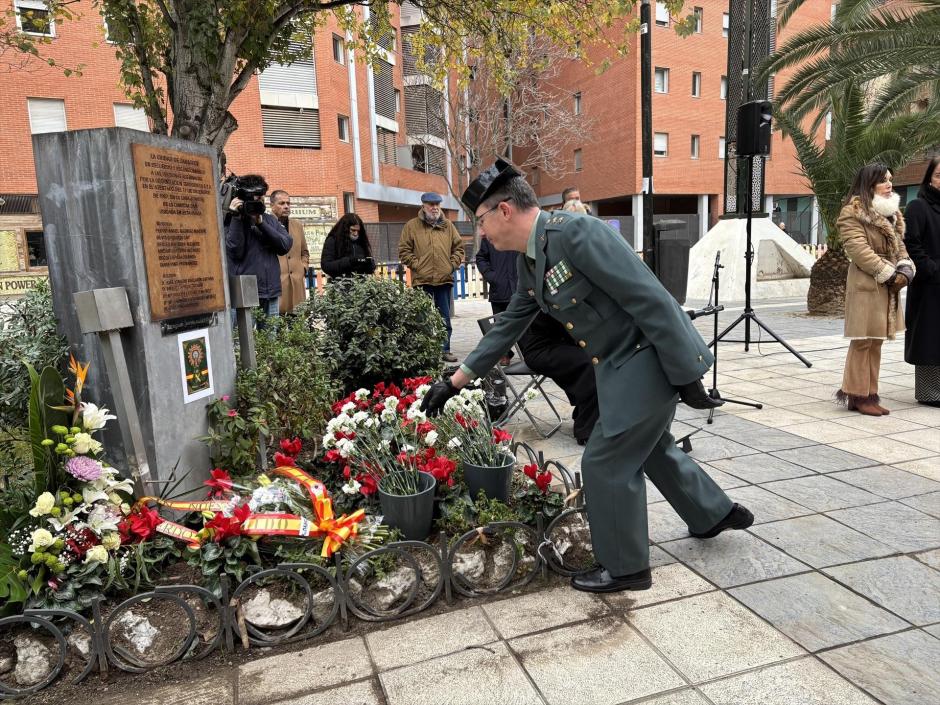 Homenaje a las víctimas del atentado terrorista de la casa cuartel de Zaragoza, ocurrido en 1987.

EUROPA PRESS.
11/12/2024