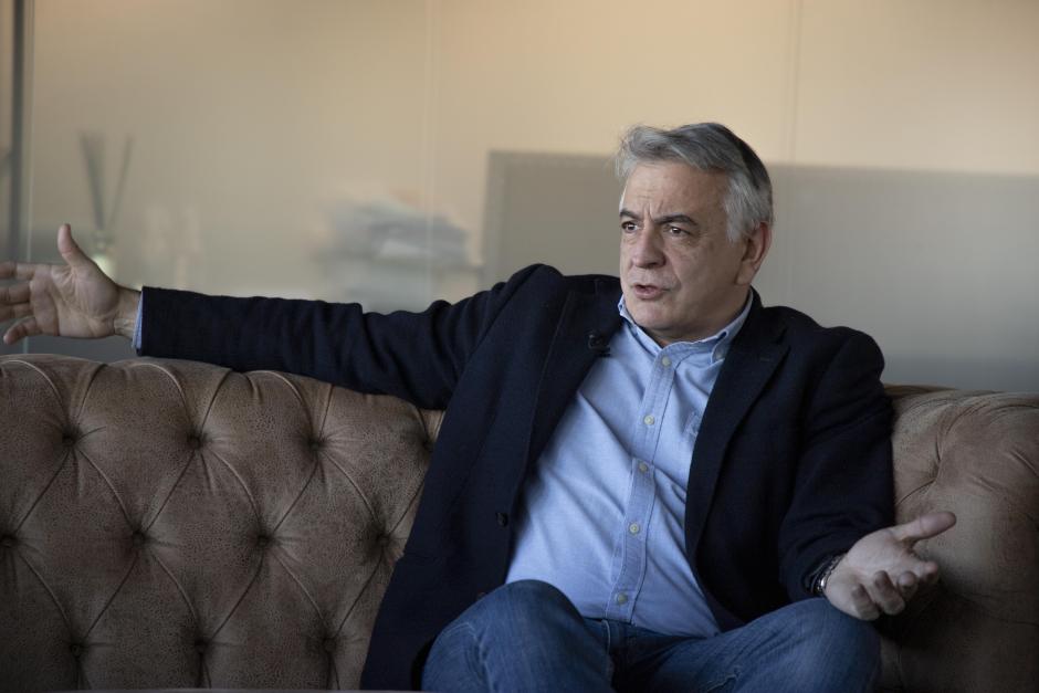 El presidente del PP vasco, Javier de Andrés
