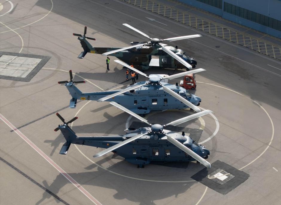 Airbus entrega el primer NH-90 en Standard 3 a España