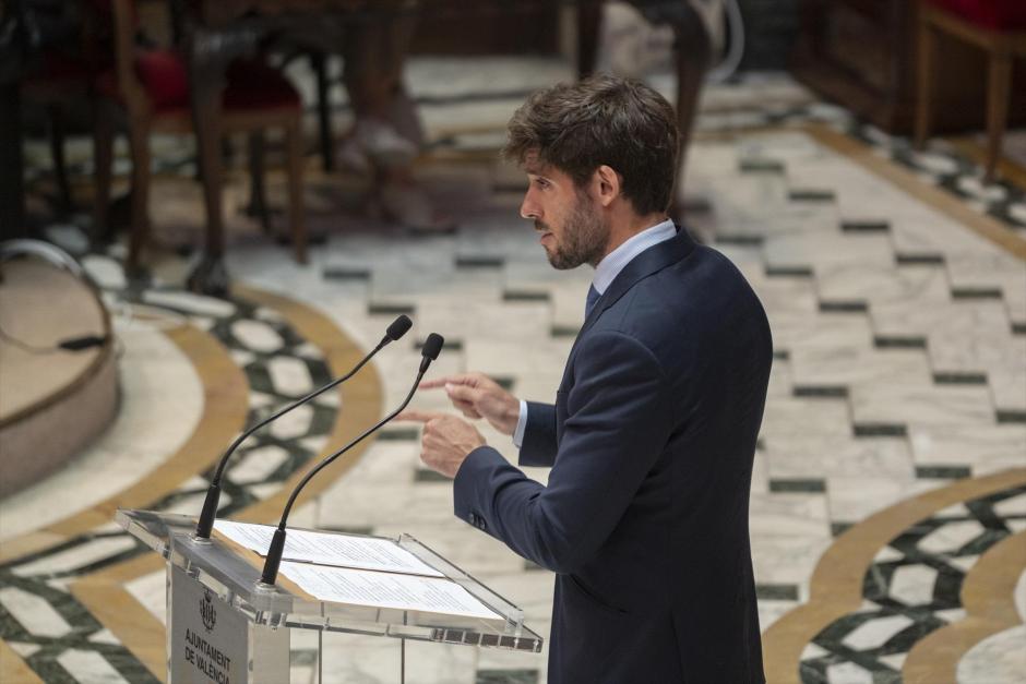 (Foto de ARCHIVO)
El portavoz del equipo de gobierno en el Ayuntamiento de Valencia, Juan Carlos Caballero