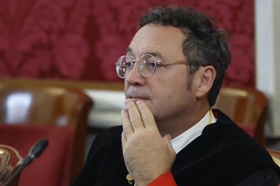 El fiscal general del Estado, Álvaro García Ortiz, asiste a la toma de posesión de José Luis Escrivá como nuevo consejero nato del Gobernador del Banco de España