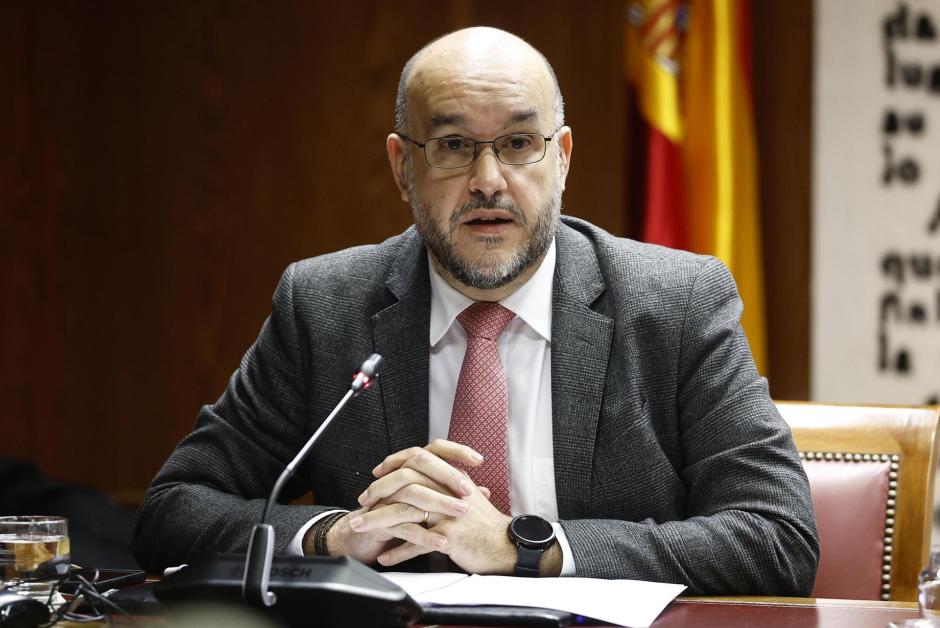Carlos Moreno, jefe de Gabinete de María Jesús Montero, en la comisión del Senado sobre el caso PSOE