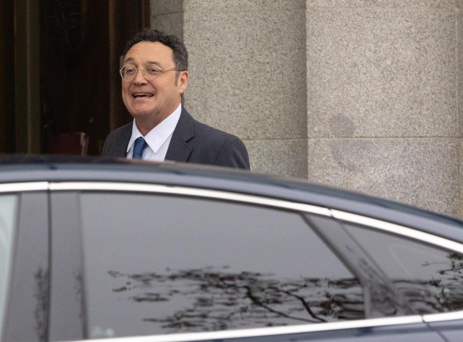 El fiscal general del Estado, Álvaro García Ortiz, a su llegada al Tribunal Supremo - Europa Press