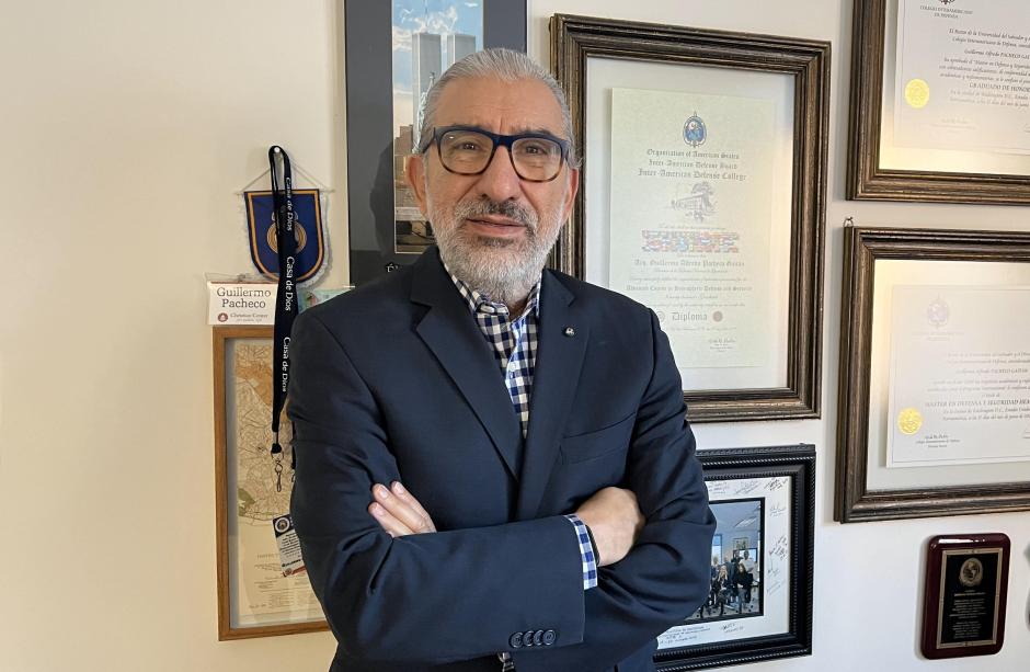 Guillermo Pacheco Gaitán, director de asuntos internacionales del Security College en Washington D.C.