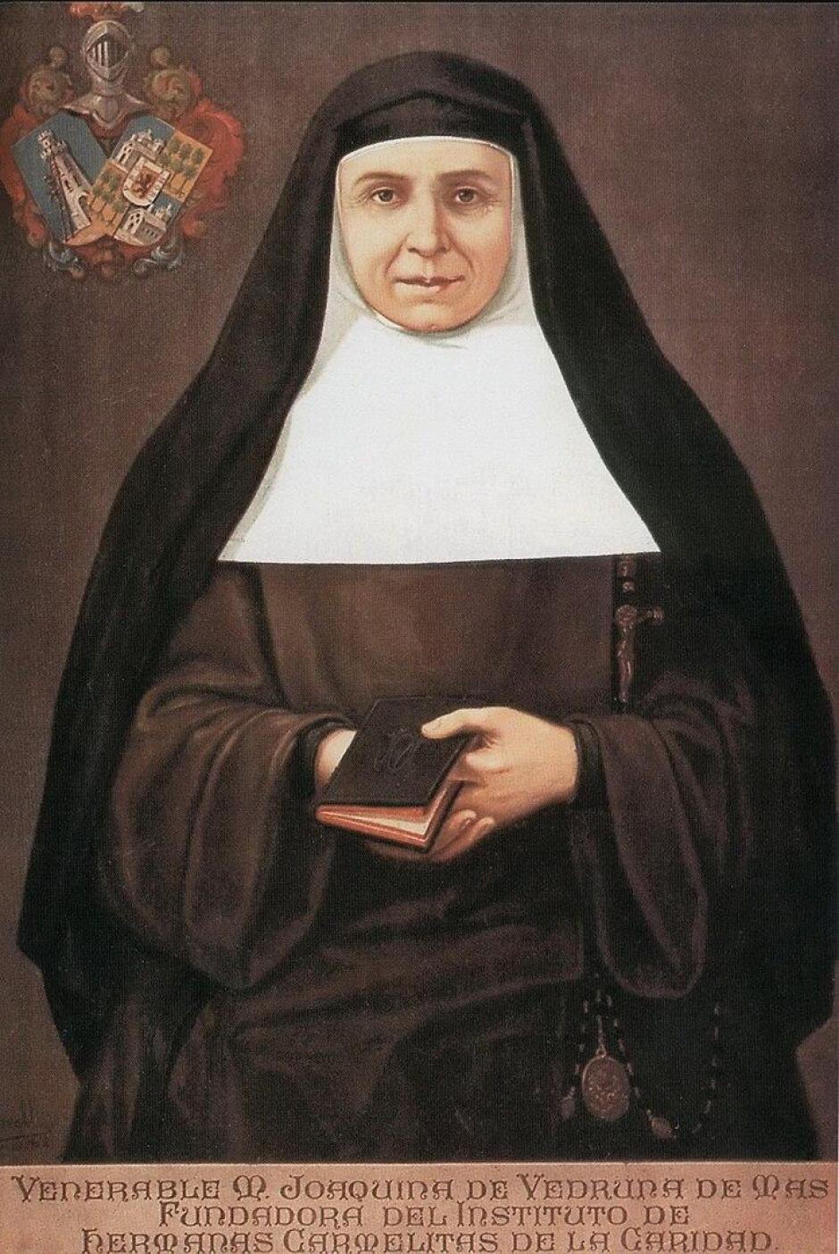 Retrato de santa Joaquina de Vedruna, de 1903