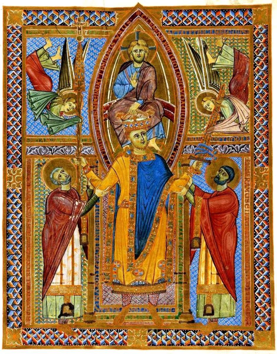 Coronación de Enrique II del Sacro Imperio Romano Germánico