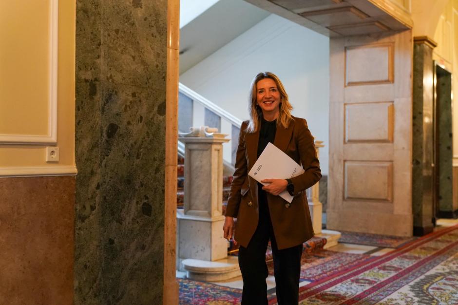 La portavoz del PP en el Senado, Alicia García