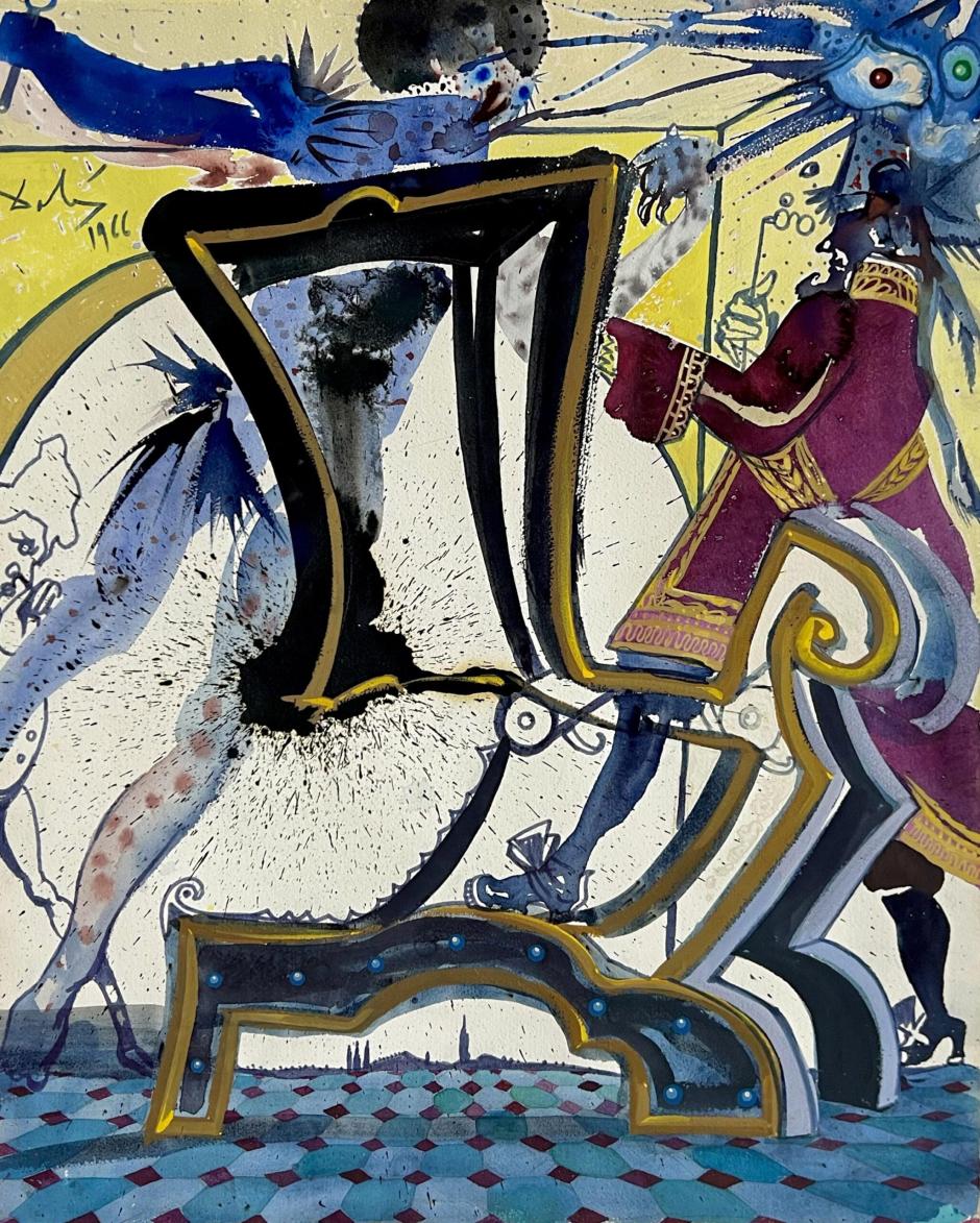 El cuadro 'The Emperor's New Clothes', de Dalí
