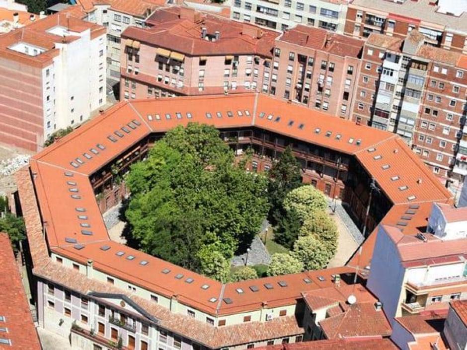 Plaza del Viejo Coso, en Valladolid