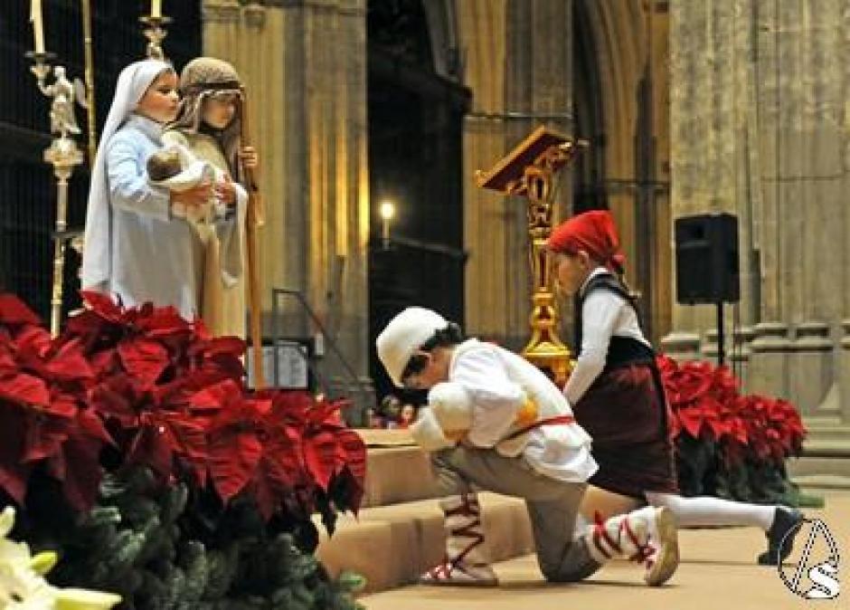 Estos niños parecen haber hecho caso al cardenal Dolan