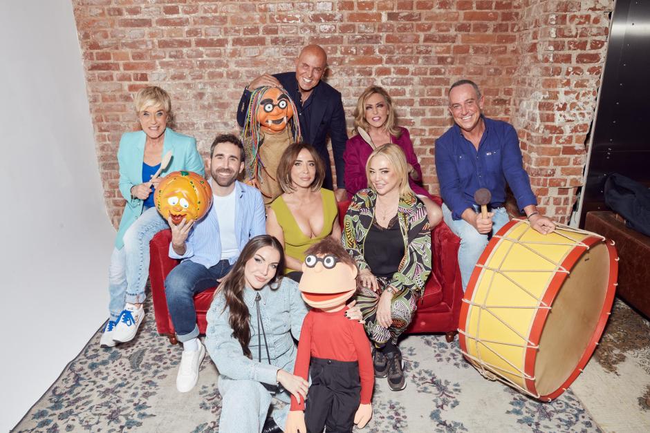 Equipo del nuevo programa La familia de la tele