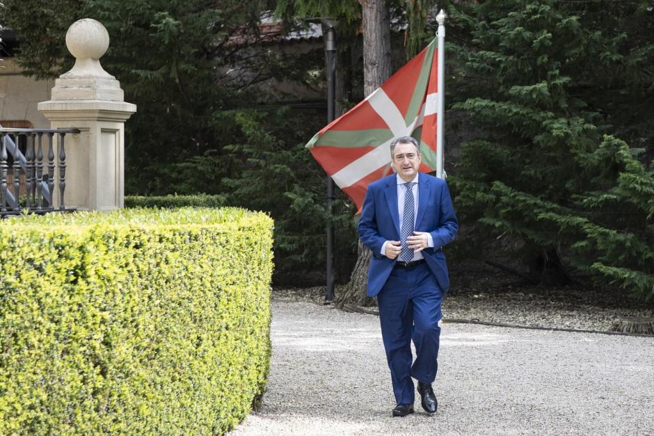 El presidente del PNV, Aitor Esteban
