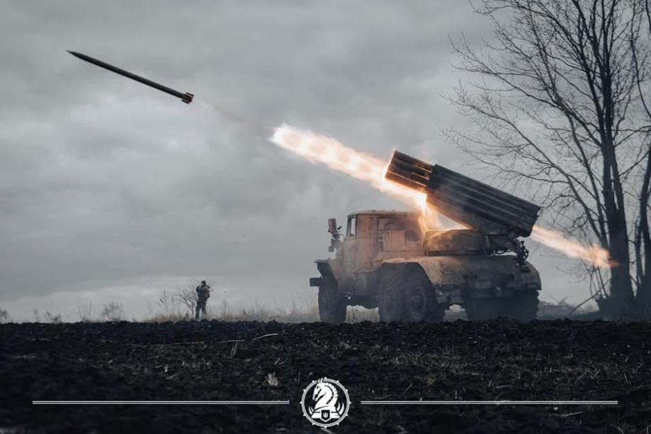 Sistemas BM-21 Grad de la 47ª Brigada Mecanizada de Ucrania