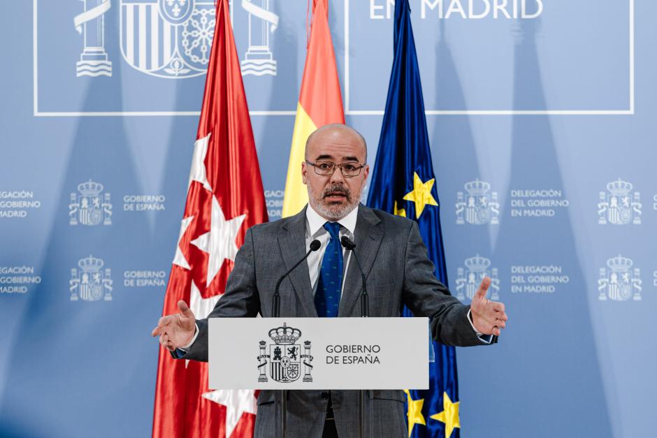 El delegado del Gobierno en Madrid, Francisco Martín