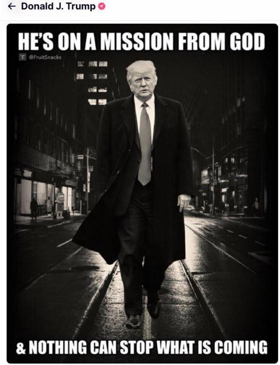 Captura pantalla de Trump