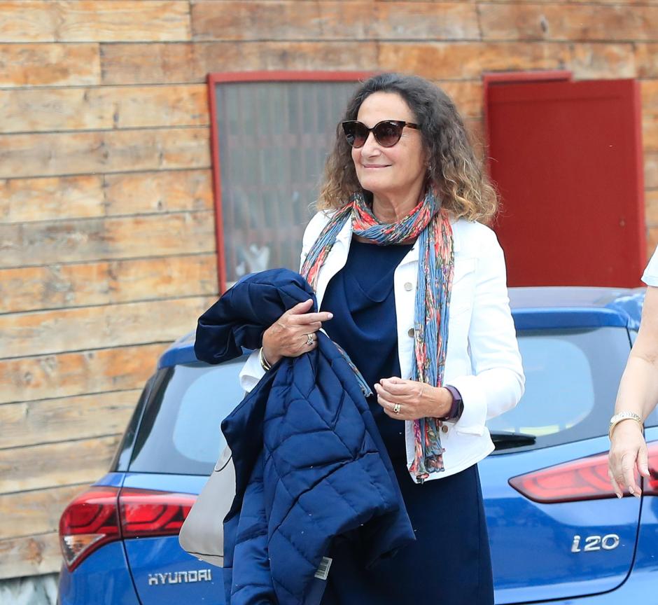Paloma Rocasolano in Madrid. October 16, 2021