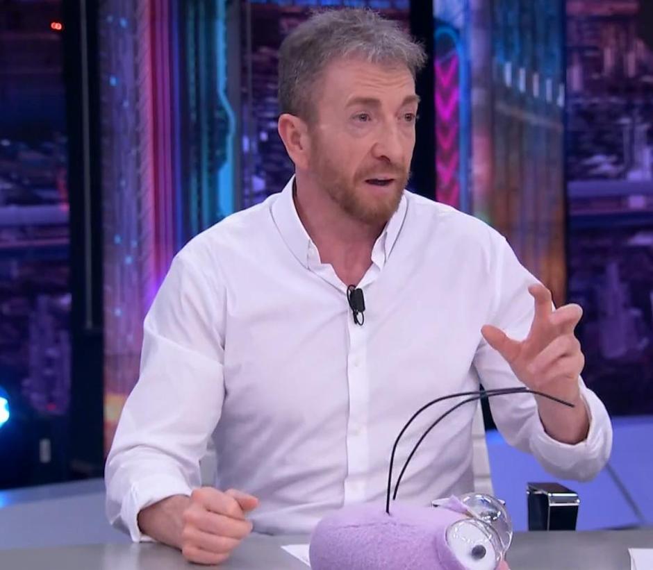 Pablo Motos, este jueves durante la tertulia de El Hormiguero