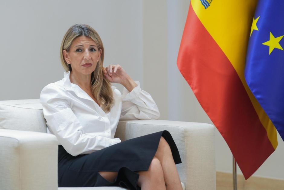 La vicepresidenta segunda y ministra de Trabajo, Yolanda Díaz.