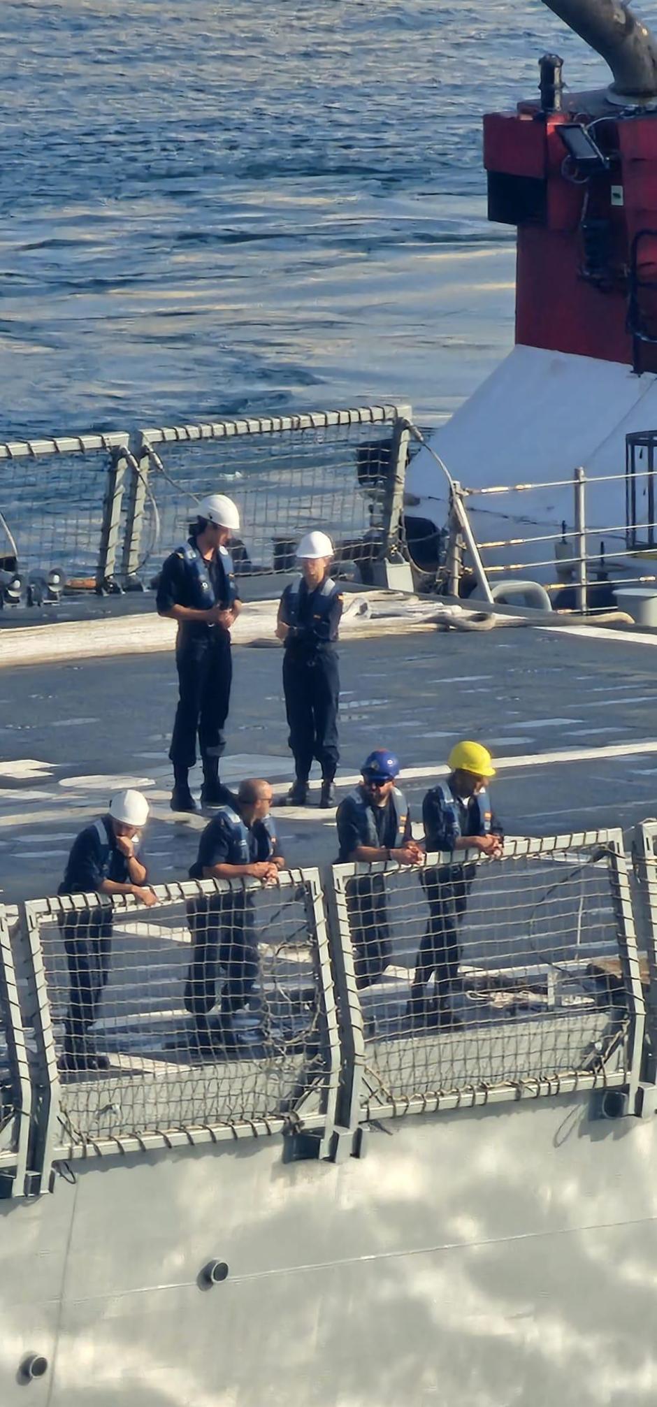 Primeras imágenes de la Princesa Leonor en Ceuta