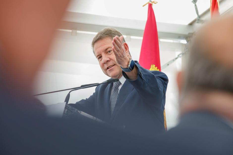 El presidente de Castilla-La Mancha, Emiliano García-Page
