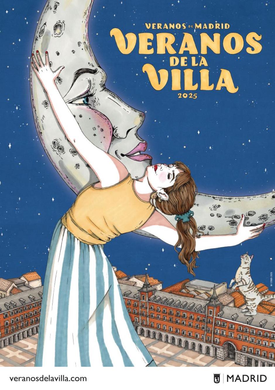 Cartel de Veranos de la Villa 2025